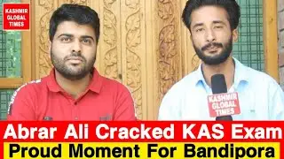 Abrar Ali Of Gadkhud Sonawari Qualified KAS Exam.