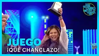 Mariana Echeverría gana la chancla de oro con un poquito e ayuda en ‘¡Qué chanclazo!’ | MCDR
