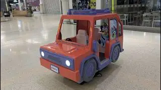 MH Leisure Bluey Bobo Car Contactless Kiddie Ride