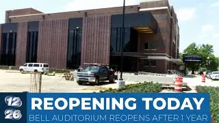 Bell Auditorium reopens, James Brown Arena closes this week