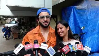 Dheeraj Doopar And Maera Mishra Spotted At Lona Multifunctional Studio For Ita Awards Rehearsals