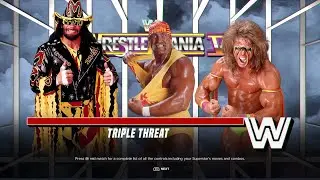 WWE 2K24 | Hulk Hogan vs. Macho Man Randy Savage vs. Ultimate Warrior