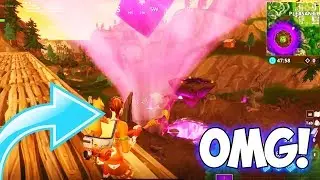 FLOATING ISLAND is MOVING and REACHED THE RUNE and CREATED THIS (Fortnite Cube Event LIVE REACTION)