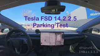 Tesla FSD 14.2.2.5: Parking Test - When Ignoring Navigation Goes Right!