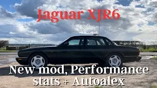 Обновление Jaguar XJR6, статистика производительности и шансы AutoAlex против Drivetribe.