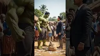 Hulk Ne Ek Hi Dargon Maar Kar Manager Ko Jhuka Diya 😱 #Hulk #SuperheroScene #viralvideo