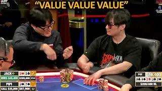 He's NEEDLING Opponent After Squeezing ALL Value On The River @Hustler Casino Live