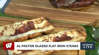 Making Al Pastor Glazed Beef Flat Iron Steak with WBC