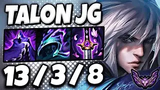 Talon vs Zed [ Jungle ] Lol Korea Master Patch 25.20