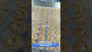 Oats Chocolate Bar Production Line #factory #machine #food