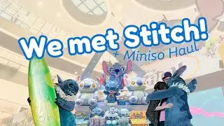 Lilo and Stitch movie 2025 Meet and Greet Stitch! and Miniso haul! 💙