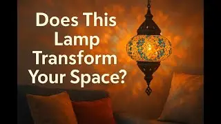 Does the Yarra-Decor Turkish Lamp Transform Your Space? 🌟 Review