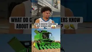 Мы проверили знания баскетболистов мужской команды Крейтона о кукурузе 🤣🌽 #шорты