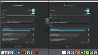 Cinebench 2026 Benchmarks | Ryzen 9 9950X 3D | i9 14900KS