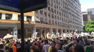 bloco vem c&aacute;, minha flor & cord&atilde;o da bola laranja @ centro: mulata bossa nova