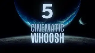 5 Cinematic Whoosh Sound Effect - Large Trailer Transition Whoosh