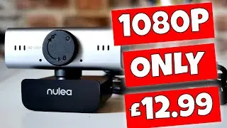 WOW Cheap 1080p Webcam Nulea C905 With Auto Focus & Useable Sound