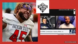 🔥 Aubrey Miller, 1$t Team All SWAC Linebacker for Jackson State, Gets the Put It On Something Intro🔥
