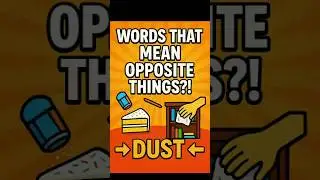 Words That Mean Opposite Things at the Same Time?  #chatgpt #facts#ai #shorts #cake