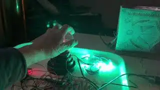 Plasma globe LED and sound trigger prototype