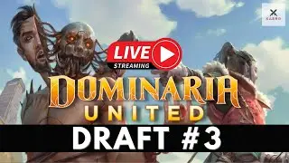 DRAFT #3 | DOMINARIA UNITED Limited Gameplay | Magic the Gathering MTG Arena