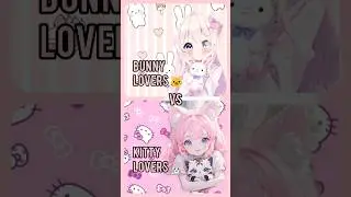 Bunny lovers vs Kitty lovers #bunny #kitty #lovers #look #shorts