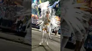 Passista at Vila Isabel before the parade in Rio 2023