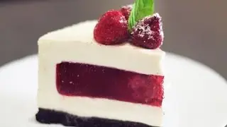 PAY RELLENO DE FRAMBUESA CON OREO | SIN HORNO | MIS PASTELITOS