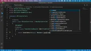 Net  Core and React API Image upload   Adding a photos controller