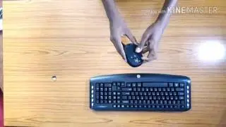 HP classic wireless keyboard + mouse. Full review.