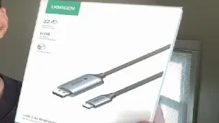 Honest review of UGREEN USB C to Display Port, its got power