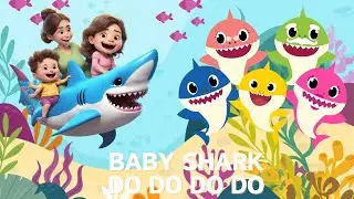 Colorful Baby Shark Dance for Kids 🎵 | Learn Colors in the Ocean 🌊