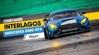 Onboard Mercedes AMG-GT4, em Interlagos.