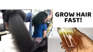 YOUR HAIR WILL GROW LIKE CRAZY GROW HAIR Long , Thick & Healthy FAST!
