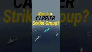 What is a Carrier Strike Group? #aircraftcarrier #ships