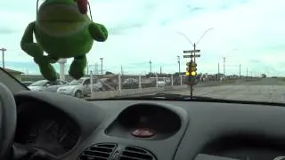 Peugeot 206 1.4 turbo VS Celta 1.0 aspirado - Pista de Artur Nogueira - (FULL HD 1080)