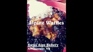 Mic Flare; Bag vs. Food - Swiss Alps Bakery & Caf&eacute; Alpine Waffles
