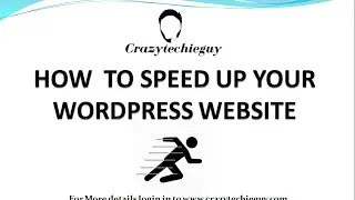 How to Speed Up Your Wordpress Website | Wordpress Website Speed | Slow Wordpress Website Fix 2017