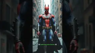 SpiderBat: Shadow of the Web Knight#fusion #spiderman #superman2025