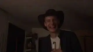 Angus Walker has ginger hair