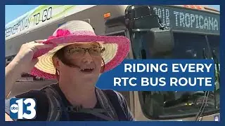 Professor rides every RTC bus route to show benefits of public transportation