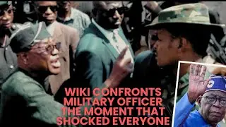 WIKI Confronts Military Officer. The Moment That Shocked Everyone