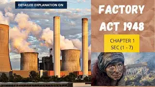 FACTORY ACT 1948 # CHAPTER 1