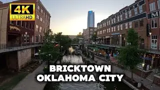Bricktown Oklahoma City | 4K UHD Walking Tour | Explore OKC&rsquo;s Entertainment District