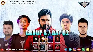 CLASS SQUAD TOURNAMENT LIVE || OD STRIKZ @ROCKEY&RDX @PAHADIGAMING