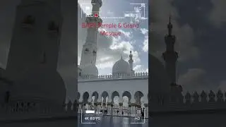 #shorts #temple #mosque #abudhabi #travel #trendingshorts #dubai#india