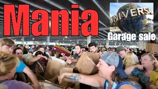 THE UNIVERSAL STUDIOS GARAGE SALE GOT CRAZY!