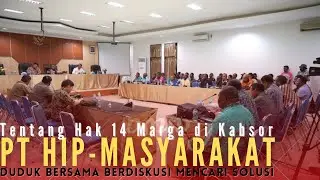 AKHIRNYA 14 MARGA BERTEMU DENGAN PT. The Capitol Grup. Simak Hasil Diskusinya.