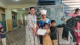 At OPS, parents and children enjoyed Cooking Without Fire together, learning healthy habits teamwork