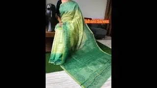 #chanderisilksarees with #zariborder #ishanisarees #ishanisareesshorts #ishanisareescollection
